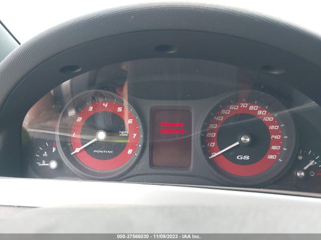 2009 PONTIAC G8 GT VIN: 6G2EC57Y49L156390