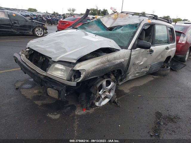 2001 SUBARU FORESTER L VIN: JF1SF63581H717739
