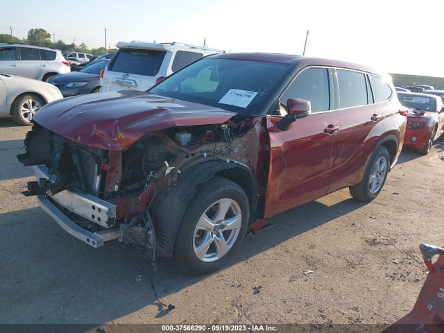 Toyota Highlander L/le 2021 5TDZZRAH2MS075730 Image 2
