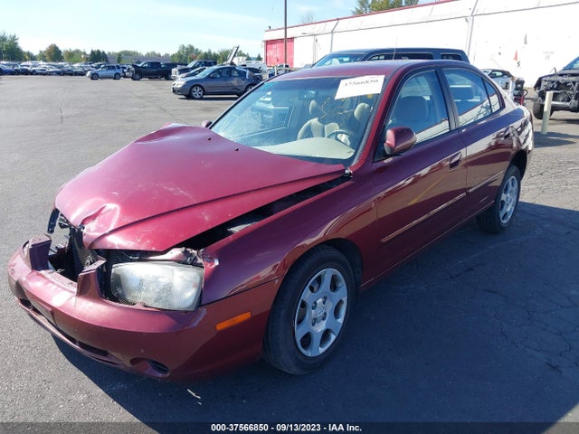 2002 HYUNDAI ELANTRA GLS VIN: KMHDN45D92U251077