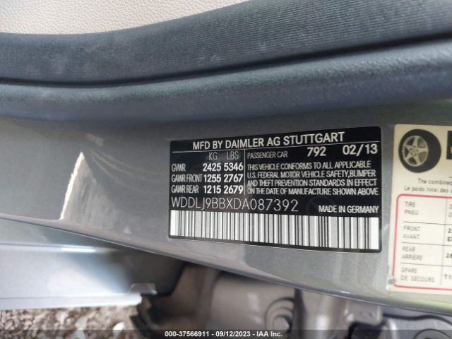 2013 MERCEDES-BENZ CLS-CLASS WDDLJ9BBXDA087392 Photo 8