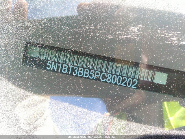 2023 NISSAN ROGUE SV VIN: 5N1BT3BB5PC800202