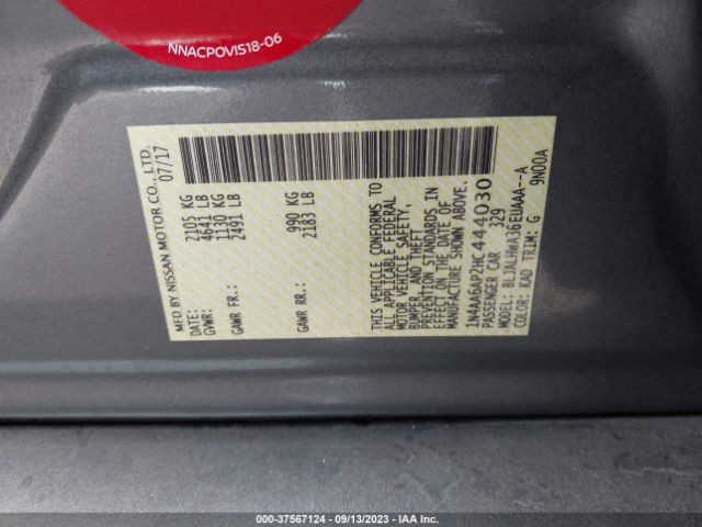 1N4AA6AP2HC444030 Nissan Maxima Platinum