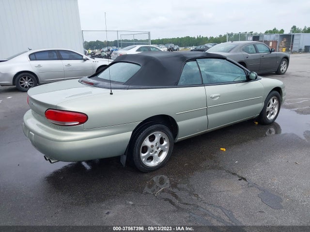 2000 CHRYSLER SEBRING JXI VIN: 3C3EL55H0YT245246