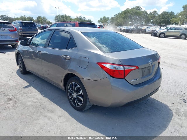 2014 TOYOTA COROLLA L/LE/S/S PLUS/LE PLUS VIN: 2T1BURHE2EC155387