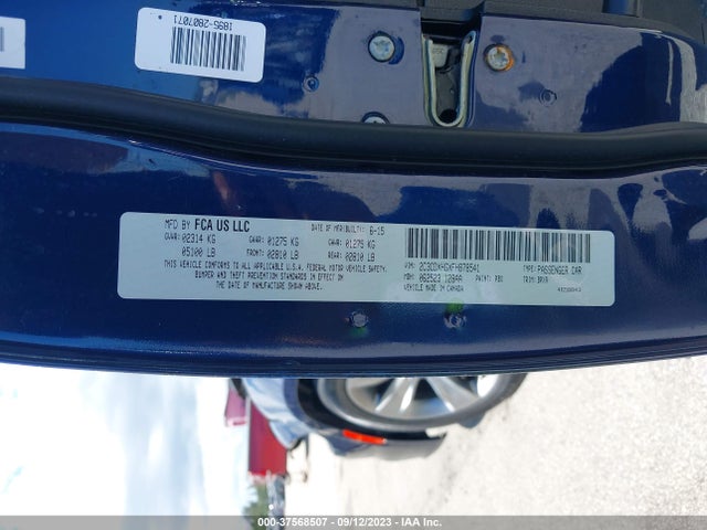 Dodge Charger Sxt 2015 2C3CDXHGXFH878541 Image 9