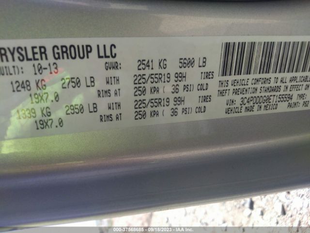 3C4PDDDG0ET155594 Dodge Journey Limited