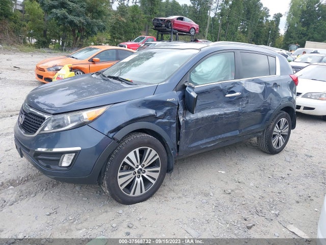 2014 KIA SPORTAGE EX VIN: KNDPCCAC8E7602823