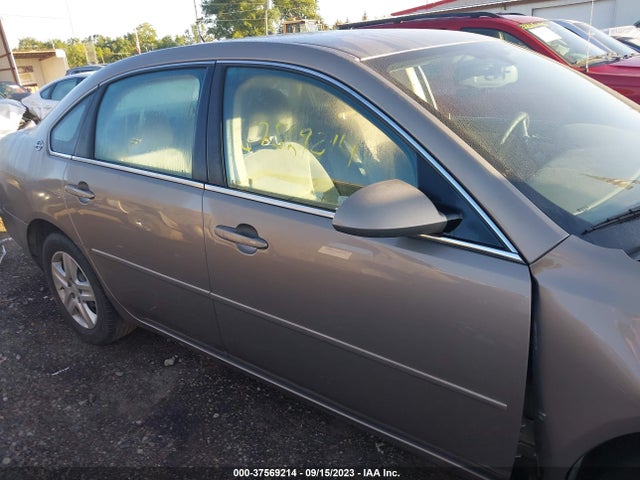 2006 CHEVROLET IMPALA LS VIN: 2G1WB58K369257877