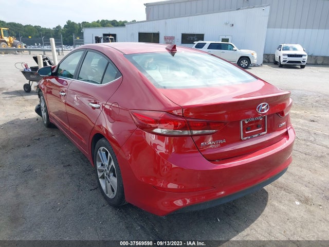 2017 HYUNDAI ELANTRA LIMITED VIN: KMHD84LF3HU117508