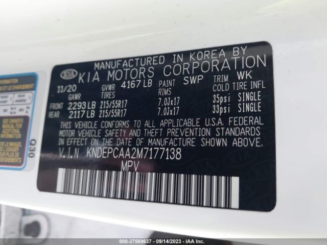 KNDEPCAA2M7177138 KIA Seltos Lx