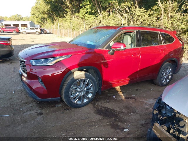 Toyota Highlander Limited/platinum 2021 5TDDZRBH6MS540762 Image 2
