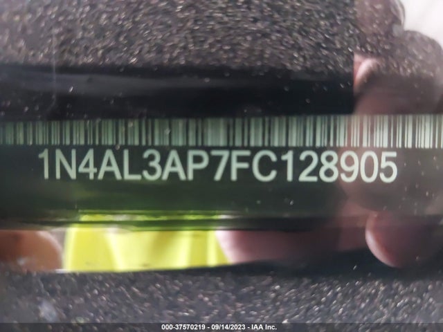 2015 NISSAN ALTIMA 2.5 SL VIN: 1N4AL3AP7FC128905