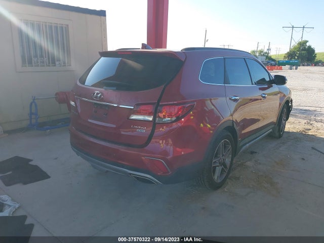Hyundai Santa Fe Limited Ultimate 2017 KM8SR4HF8HU178298 Image 4