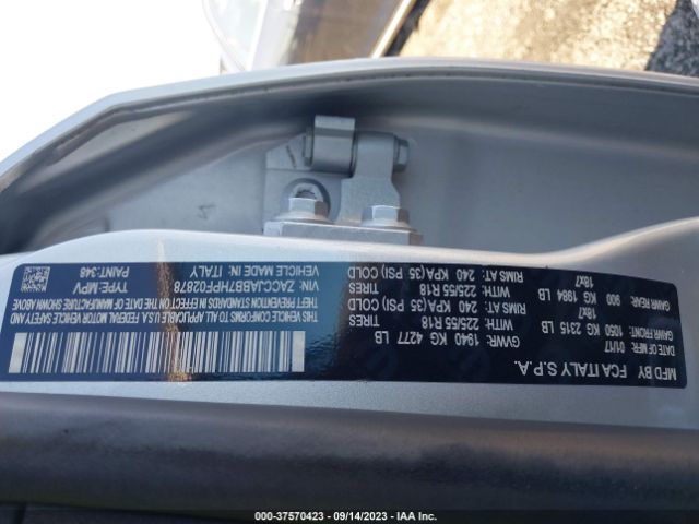 ZACCJABB7HPF02878 Jeep Renegade Altitude Fwd