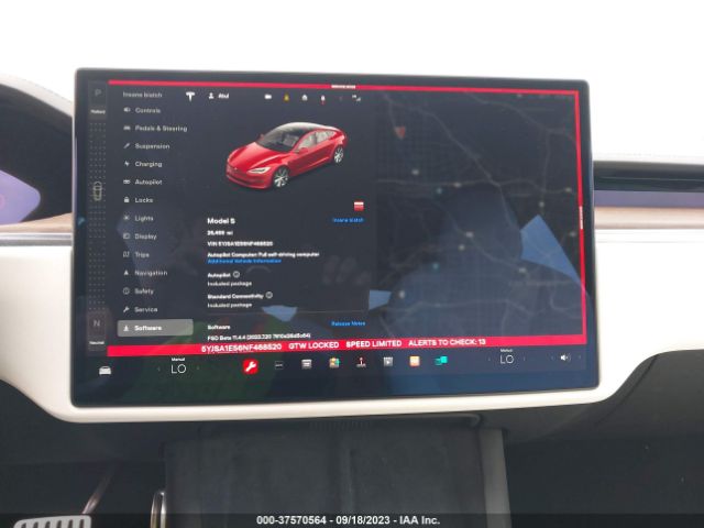 5YJSA1E56NF468520 Tesla MODEL S