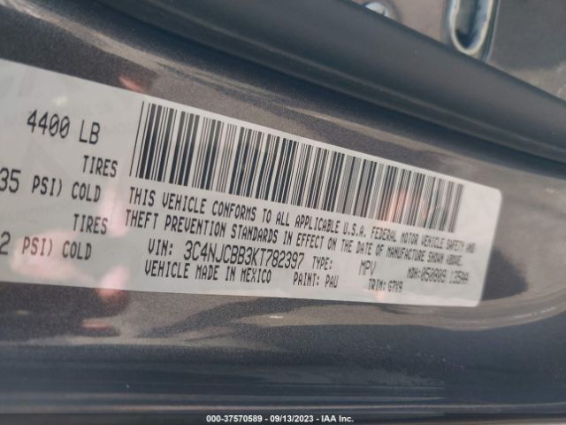 3C4NJCBB3KT782397 Jeep Compass Altitude