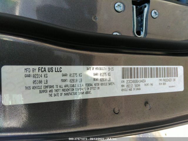 2C3CDXBG8GH104654 Dodge Charger Se