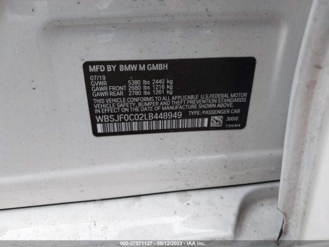 WBSJF0C02LB448949 BMW M5