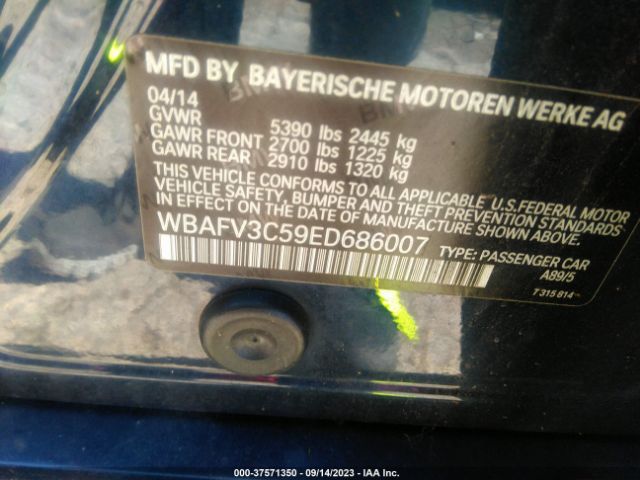WBAFV3C59ED686007 BMW 5 Series 535d Xdrive