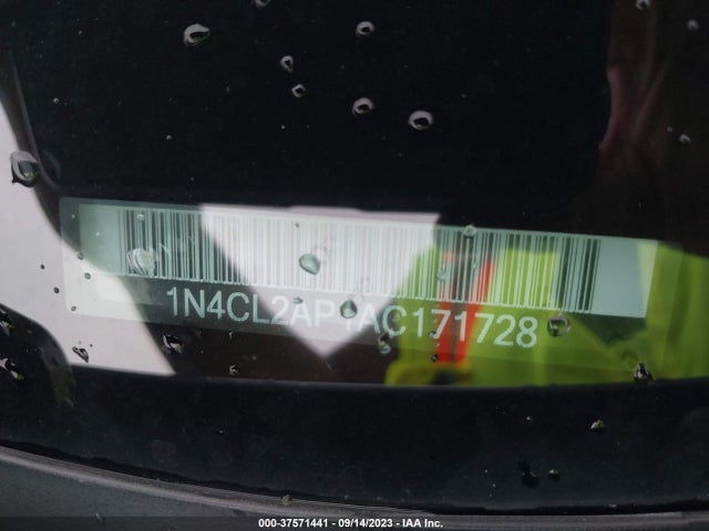 2010 NISSAN ALTIMA HYBRID VIN: 1N4CL2AP1AC171728
