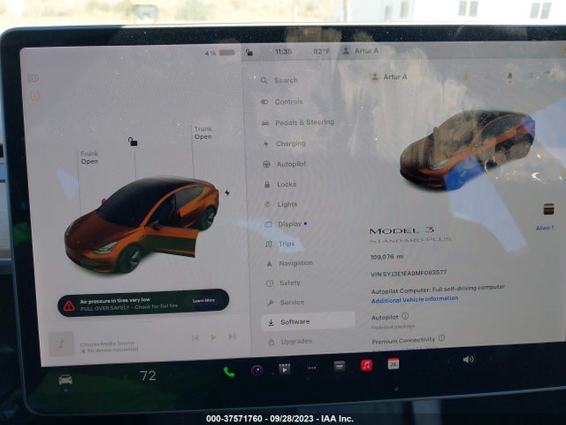 2021 Tesla 3, VIN: 5YJ3E1EA9MF063577
