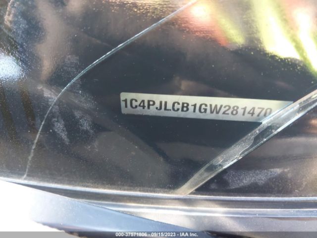 1C4PJLCB1GW281470 Jeep Cherokee Latitude