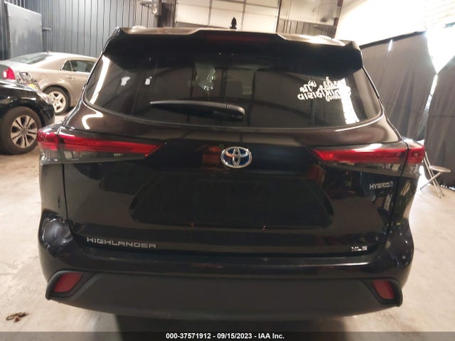 Toyota HIGHLANDER HYBRID 2022 5TDGBRCH2NS074443 Image 16