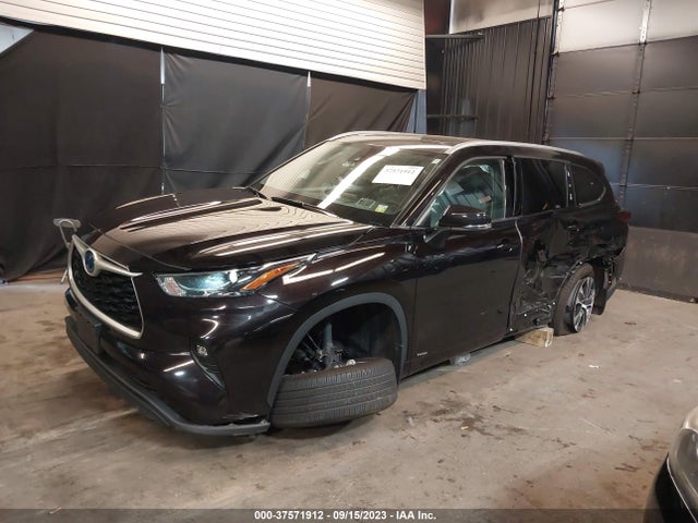 Toyota HIGHLANDER HYBRID 2022 5TDGBRCH2NS074443 Image 2
