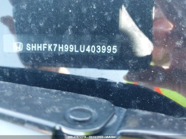 SHHFK7H99LU403995 Honda Civic Hatchback Sport Touring