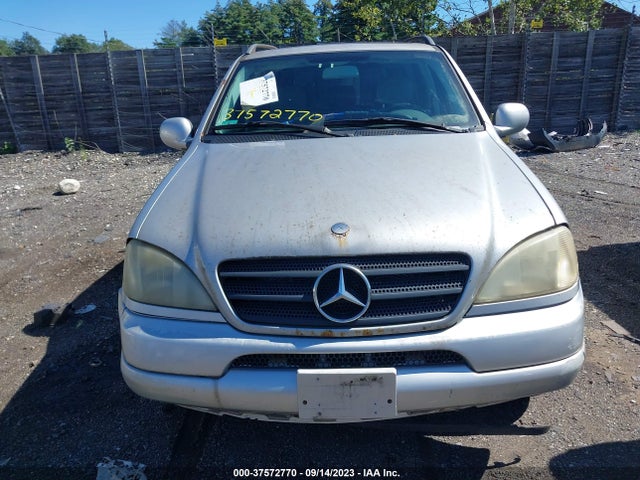 2000 MERCEDES-BENZ M-CLASS VIN: 4JGAB54E2YA208237