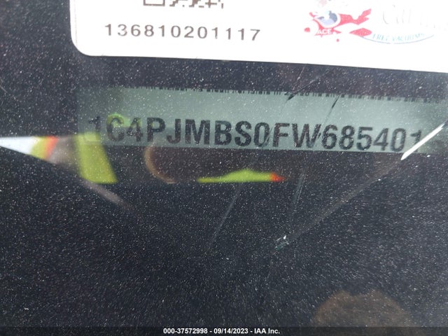 1C4PJMBS0FW685401 Jeep Cherokee Trailhawk