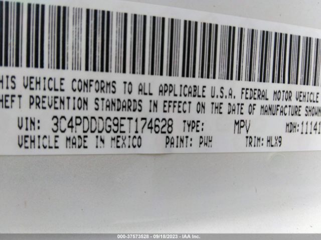 3C4PDDDG9ET174628 Dodge Journey Limited