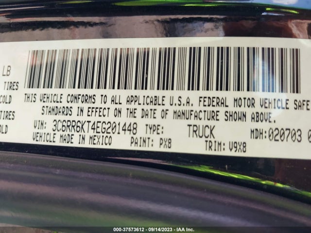 RAM 1500 Express 2014 3C6RR6KT4EG201448 Image 9
