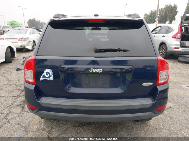 2013 JEEP COMPASS LATITUDE VIN: 1C4NJCEB1DD197337