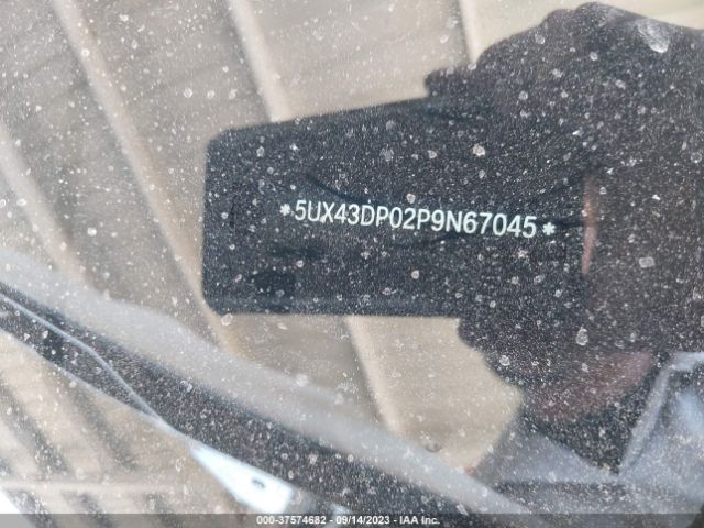 5UX43DP02P9N67045 BMW X3 Sdrive30i