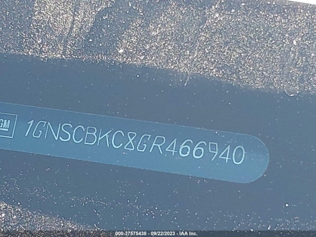 Chevrolet Tahoe Lt 2016 1GNSCBKC8GR466940 Image 9