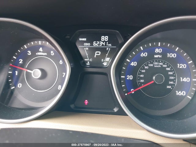 2013 HYUNDAI ELANTRA LIMITED PZEV VIN: 5NPDH4AE3DH252720
