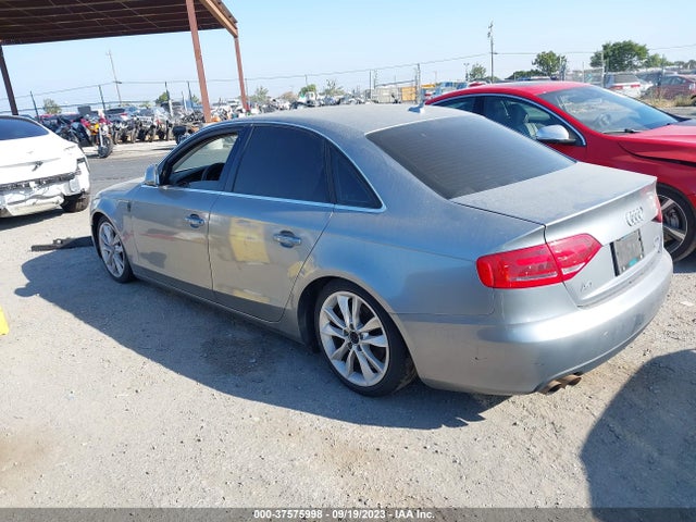 2009 AUDI A4 2.0T PREM PLUS VIN: WAUSF78K39A090352