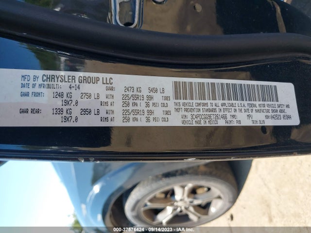 Dodge Journey Crossroad 2014 3C4PDCGG9ET261466 Image 9
