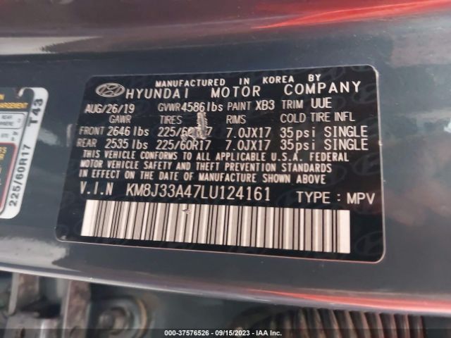 KM8J33A47LU124161 Hyundai Tucson Value
