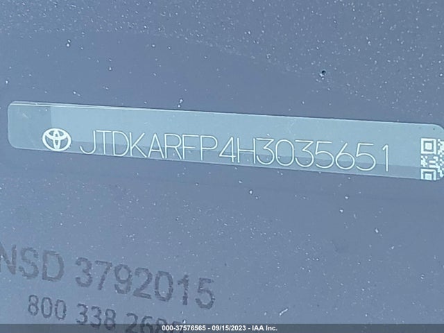 Toyota Prius Prime Plus/premium/advanced 2017 JTDKARFP4H3035651 Image 15