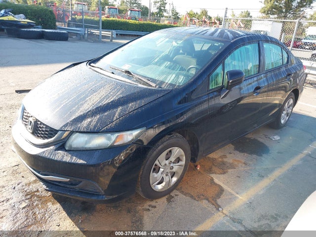 Honda Civic Sedan Lx 2014 2HGFB2F57EH515987 Image 2