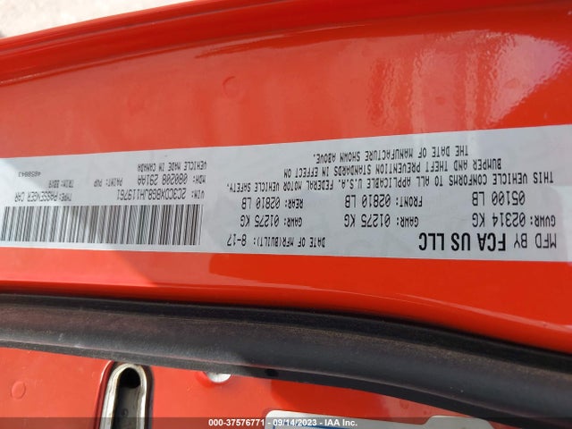 Dodge Charger Sxt 2018 2C3CDXBG8JH119761 Image 9