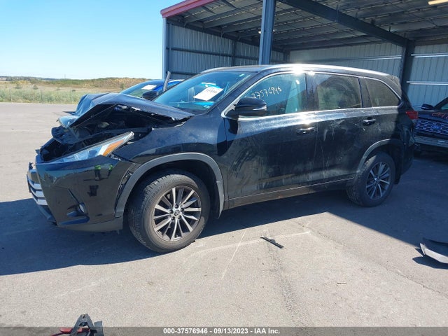 Toyota Highlander Xle/se 2017 5TDJZRFH1HS509812 Image 2