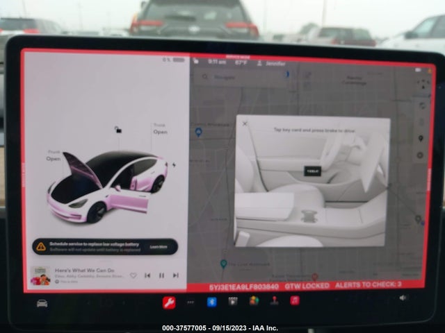 2020 Tesla 3, VIN: 5YJ3E1EA9LF803840