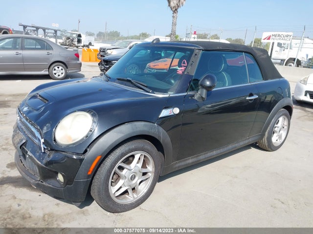 2010 MINI COOPER CONVERTIBLE S VIN: WMWMS3C54ATY51395