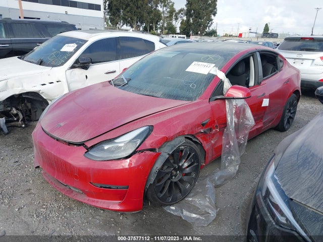 Tesla Model 3 Performance 2022 5YJ3E1EC4NF138009 Image 2