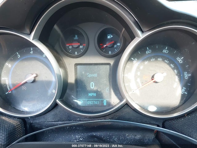 Aukcja sprzedaży 2011 Chevrolet Cruze Lt W/2lt, vin: 1G1PG5S92B7250703, numer aukcji: 37577148