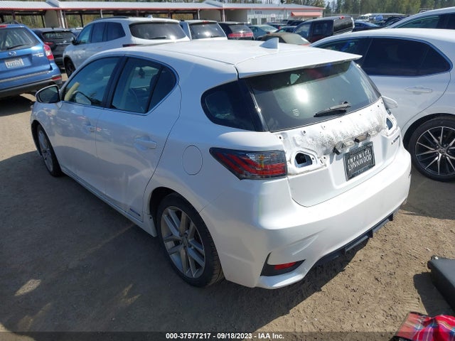 JTHKD5BH3F2223822 Lexus Ct 200h Hybrid